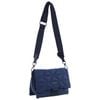 Pierre Cardin Ladies Nylon Quilted Textured Crossbody Bag in Navy - Navy | One Size | Casual