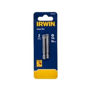 IRWIN 50mm TX40 Power Bits - 2 Pack