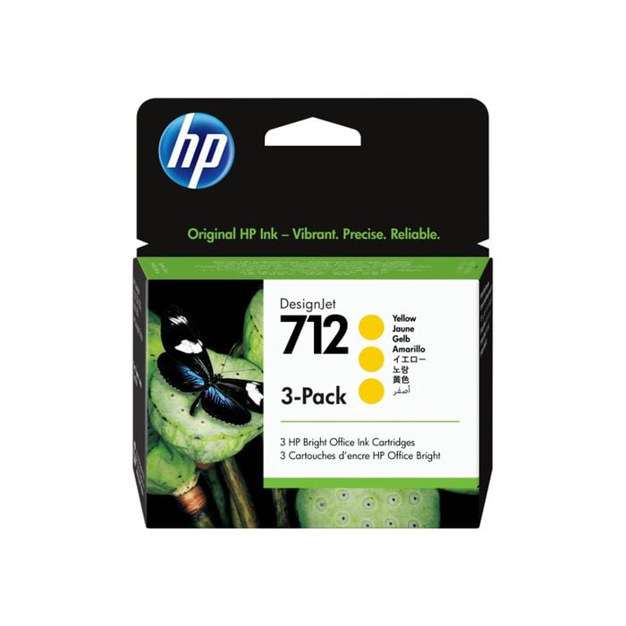 Hp 712 Yellow - 3 Pack