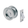 Schlage Satin Pearl Round Passage Cavity Slider