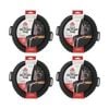 4PK Braz Round Silicone Non-Stick Heat Resistant Air Fryer Liner 22cm