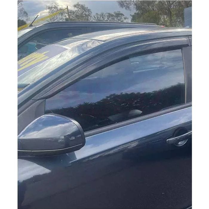 AUSGO Luxury Weather Shields for Ford Falcon FG ute 2008-2019 Weathershields Window Visors Wind Deflectors