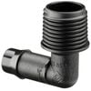 Pope 13mm Barbed x 15mm BSPM Threaded Elbow - 5 Pack