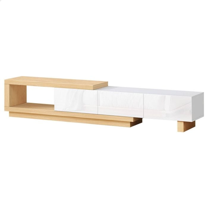ALFORDSON Extendable TV Unit 190-280cm Wood - Bunnings Australia