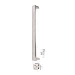 Gainsborough 600mm Stainless Steel G4 Series Keyed Oblong Pull Handle Entrance Set