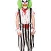 Evil Blood Splattered Clown Boys Halloween Costume - Large