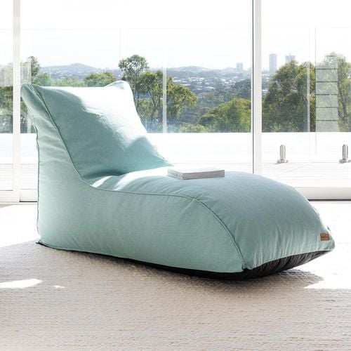 Indoor Bean Bag Daybed Lounger Luxury Bean Bag Cover Teal Bunnings Australia