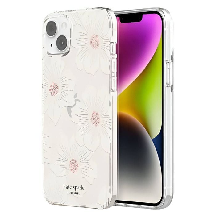 Kate Spade New York Protective Hs Case (suits Iphone 14 Plus) - Hollyhock