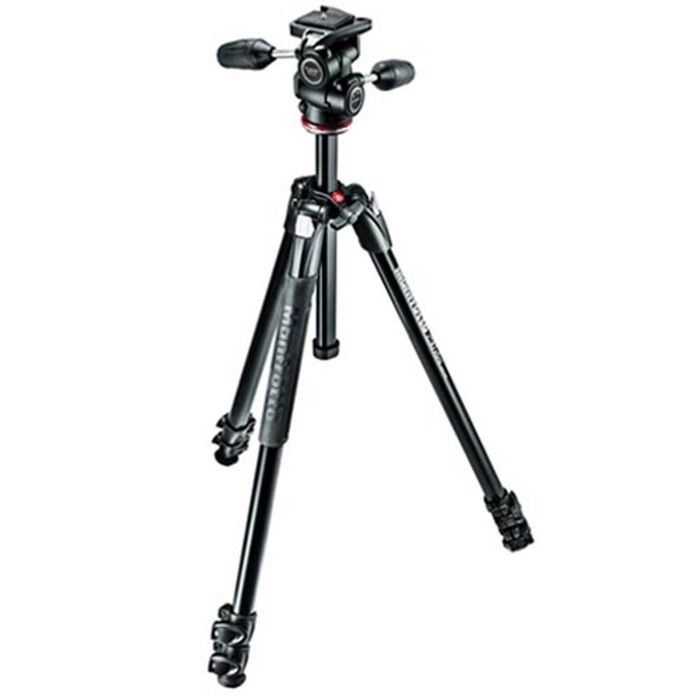 Manfrotto 290 Xtra Aluminium Tripod & 3 Way Head