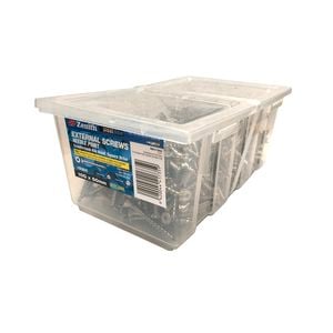 Zenith 10G x 50mm Stainless Steel 304 Square Drive External Screw - 500 Pack