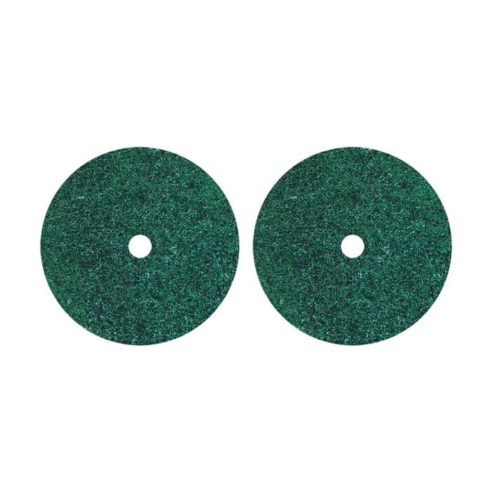 2pk Glomesh Fast High Performance Stripping Floor Pad Emerald 400mm