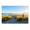 Bollards And Grassy  Print 100% Australian Made 50 x 40cm  (Acrylic)