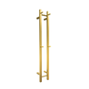 Hotwire 1200mm Gold Double Vertical Heated Towel Rail