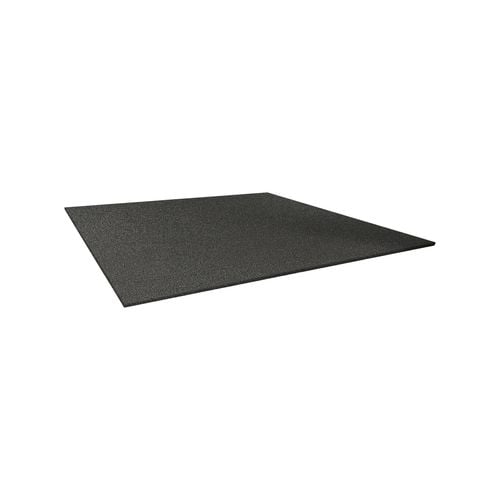 Ultimate Flooring 1 x 1m x 10mm Black Home Gym Tile Bunnings Australia