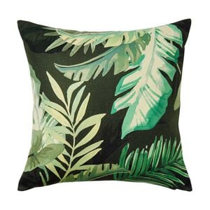 Kas Australia Kaia Outdoor Cushion Weather Resist Charcoal 50x50cm