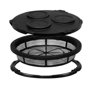 Rain Harvesting 400mm Easy Fit Side Mesh Tank Screen and Cover Kit w/ Screw Down Ring