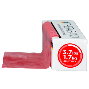 THERABAND Resistance Exercise Band, Red, Medium, 5.5m Roll