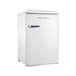 Mistral 117L Retro Bar Fridge - White