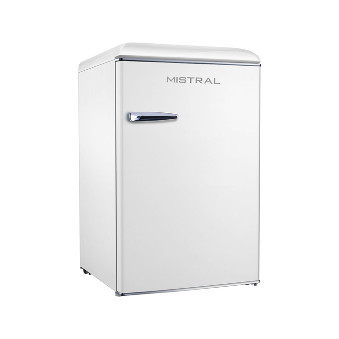 Mistral 117L Retro Bar Fridge - White