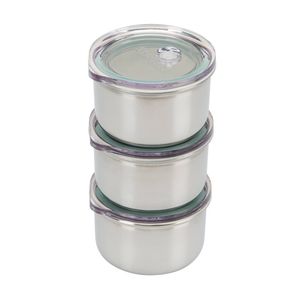 Smash Products: Snack & Dip Container | 3x 60ML | Moss