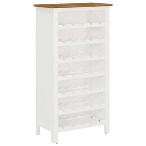 vidaXL Wine Cabinet 56cm Storage Rack Bar Cabinet Bottle Holder