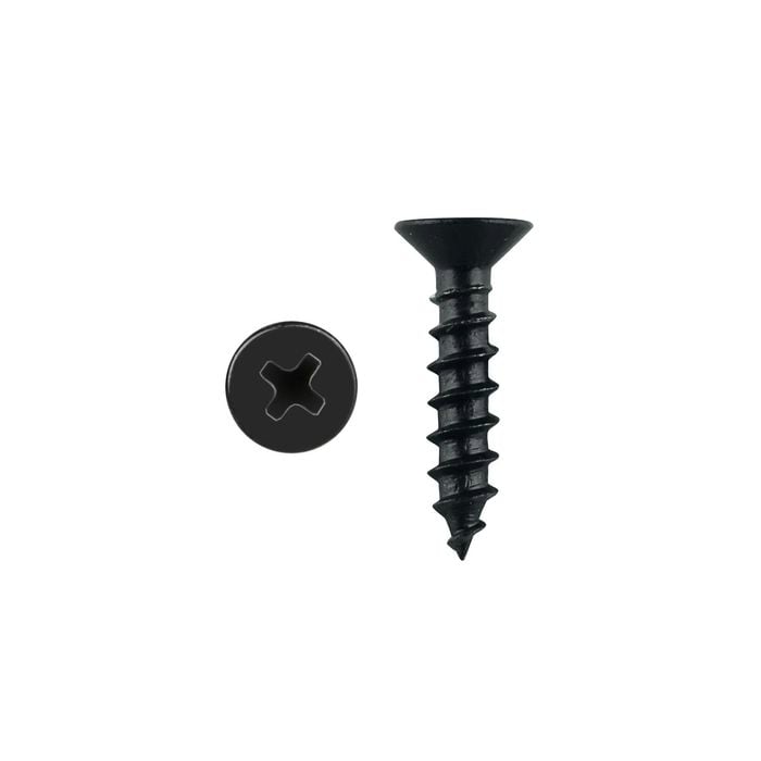 Pinnacle 3.5 x 16mm Black Countersunk Timber Screw - 45 Pack