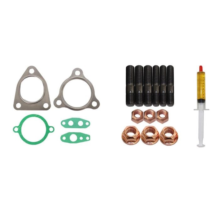 Turbo Charger Installation Stud, Gasket & Lubricant Kit For Toyota Hiace 1kd-ftv 3.0l