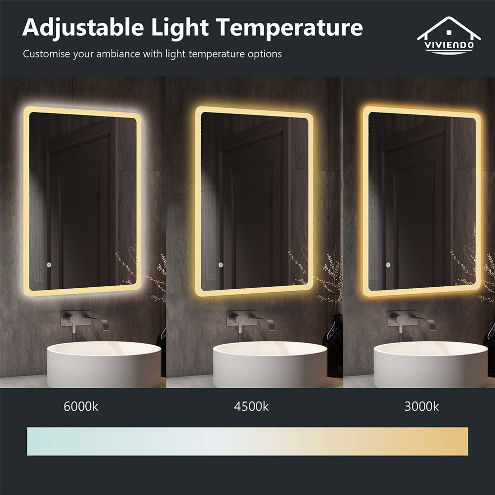 Led bathroom mirror bunnings top