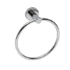 Estilo Chrome Bella Single Towel Ring