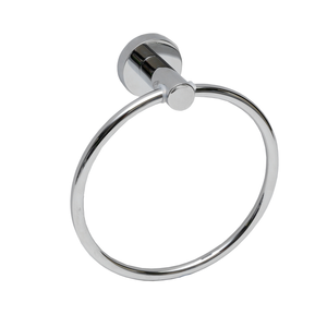Estilo Chrome Bella Single Towel Ring