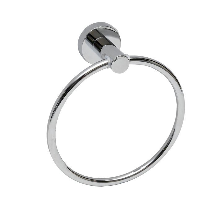 Estilo Chrome Bella Single Towel Ring