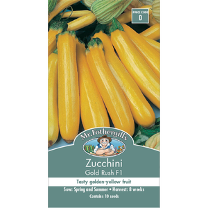 Mr Fothergill's Zucchini Gold Rush Seeds