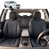 Australian Goose Front Seat Covers for Toyota Hilux Double Cab 2005 - 2015 (AN10/AN20/AN30) - PU Leather, Black (2pc)