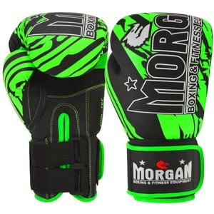 Morgan Bkk Ready Boxing & Muay Thai Gloves  [8oz Fluro Green]
