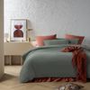 Accessorize Stone Washed Cotton Quilt Cover Set Sage - KB
