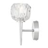Telbix Chrome/Crystal Zaha 1 Wall Lamp