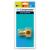 Campmaster Straight Gas Adaptor 3/8"LH(F) to POL(F)