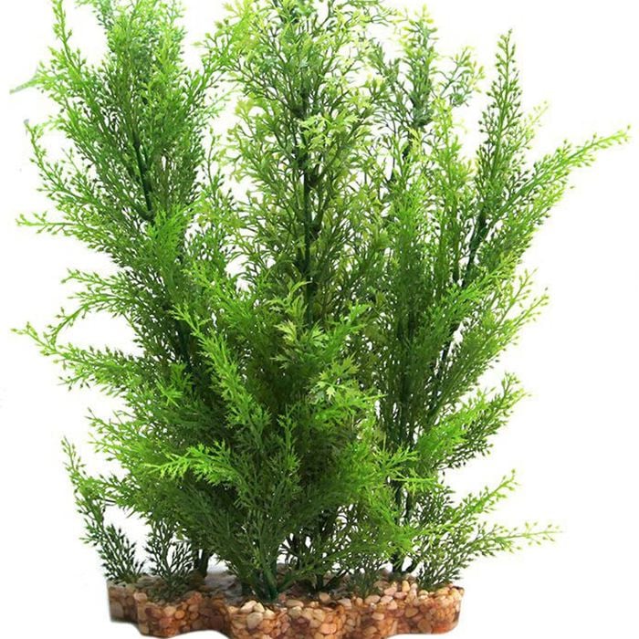 Aqua One Wisteria W/Gravel Base Plastic Plant - X Large (28230)