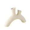 Maine & Crawford Adris 29cm Ceramic Abstract Vase - Off White