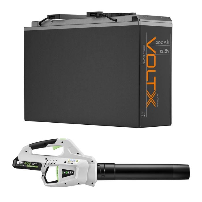Voltx 12v 200ah Grey Slim Pro Premium Lithium Battery Lifepo4