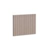 Kaboodle 600mm Raw Board V-Groove Farmhouse Sink Doors - 2 Pack