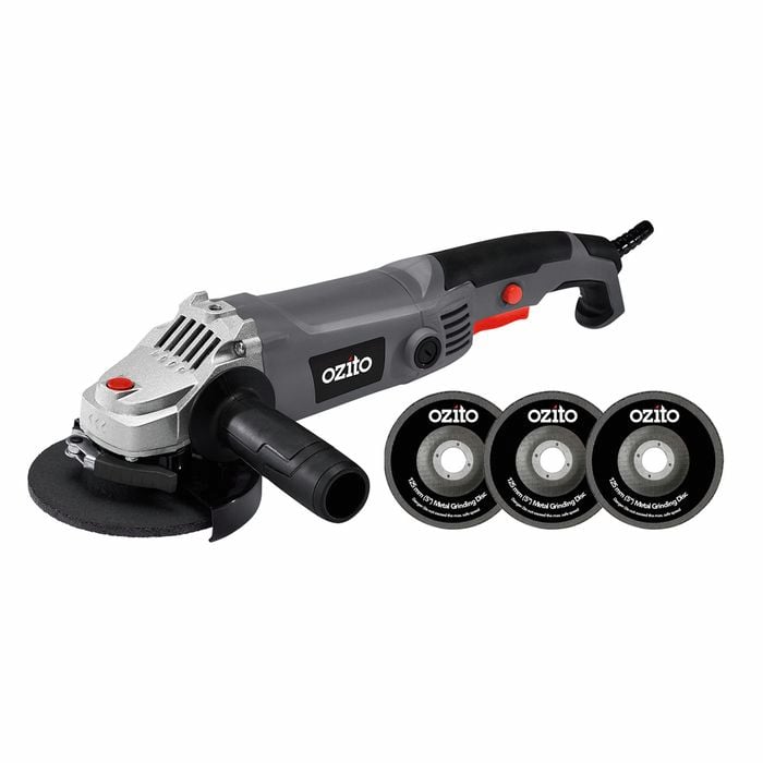 Ozito 125mm 5" Angle Grinder Kit