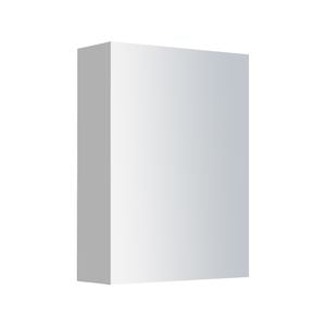 Mondella Rococo 450mm White Gloss Mirrored Shaving Cabinet