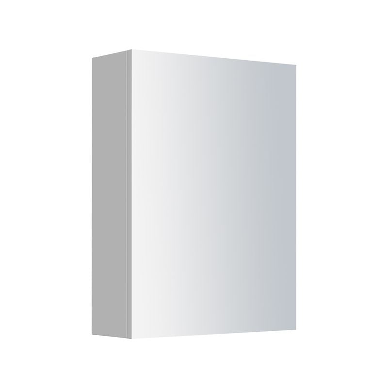 Mondella Rococo 450mm White Gloss Mirrored Shaving Cabinet