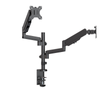 Brateck Dual Monitor Full Extension Gas Spring Dual Monitor Arm