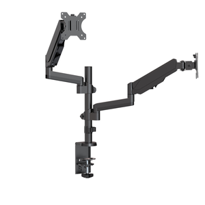 Brateck Dual Monitor Full Extension Gas Spring Dual Monitor Arm