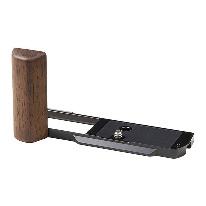 Smallrig L-shaped Mount Plate With Wooden Handle For Panasonic S9 5945