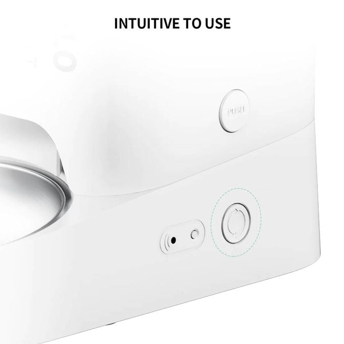 Petkit Fresh Element Solo Smart Pet Dog Cat Feeder White Bunnings Australia