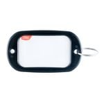 Taskmaster 95 x 56mm Black Extra Large Key Tags - 2 Pack