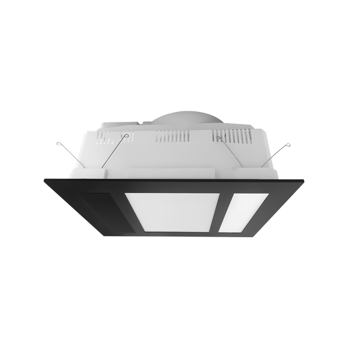 Martec 60W Phoenix Mini Bathroom Heater Exhaust Fan And Tricolour LED Light Panel